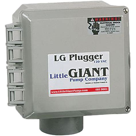 jbp120v-ta1 junction box|Little Giant 513290 JBP120V Plugger Junction Box.